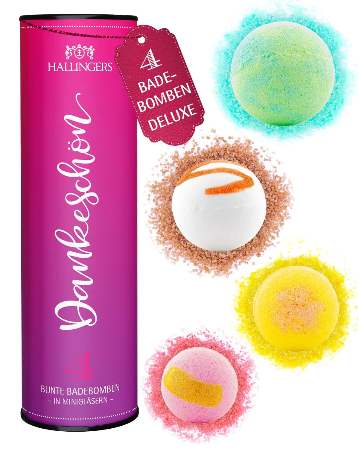 hallingers-wellness-badebomben-dankesch-n-set-4x-180g-spa image 1