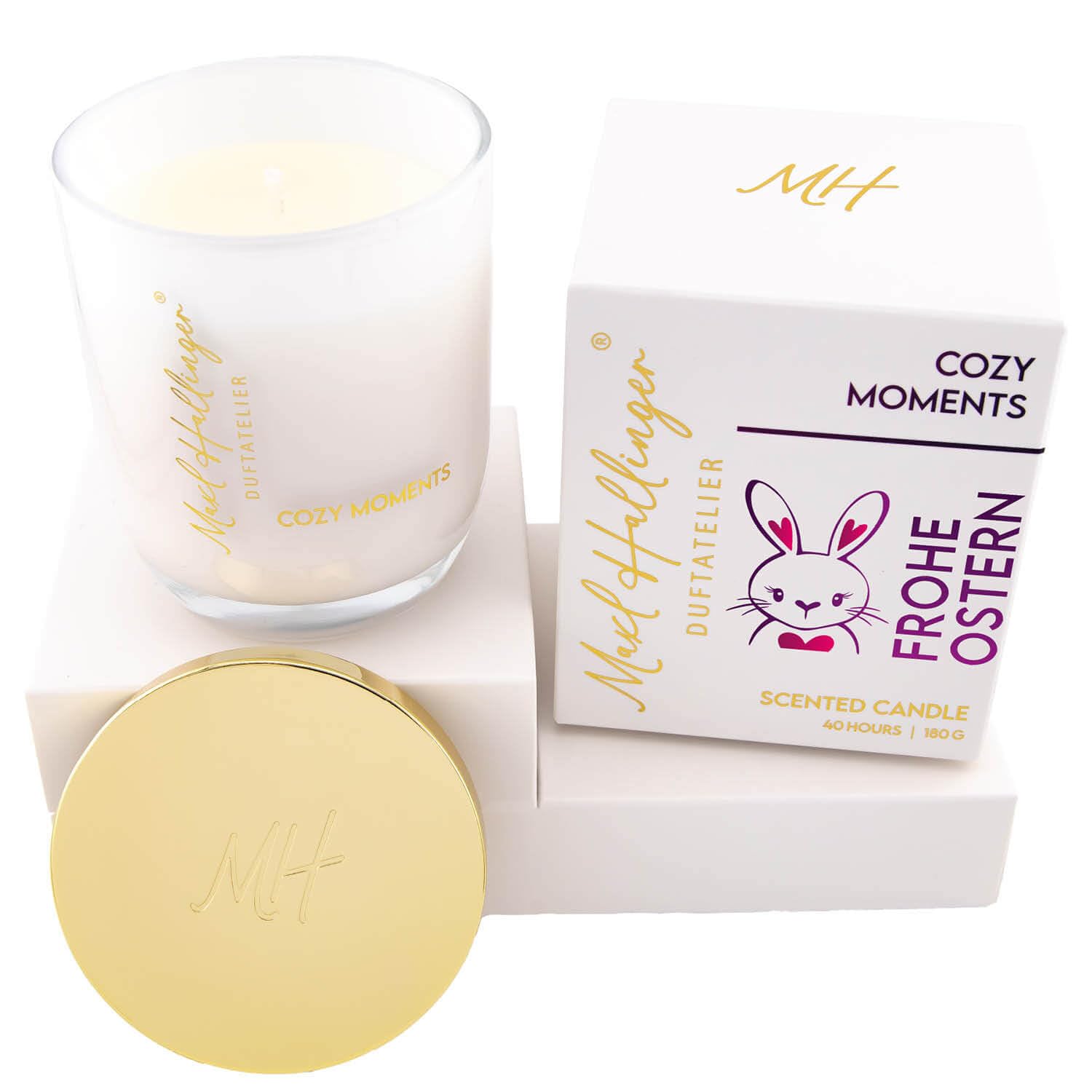 hallingers-spirituals-frohe-ostern-duftkerze-cozy-moments-box image 1