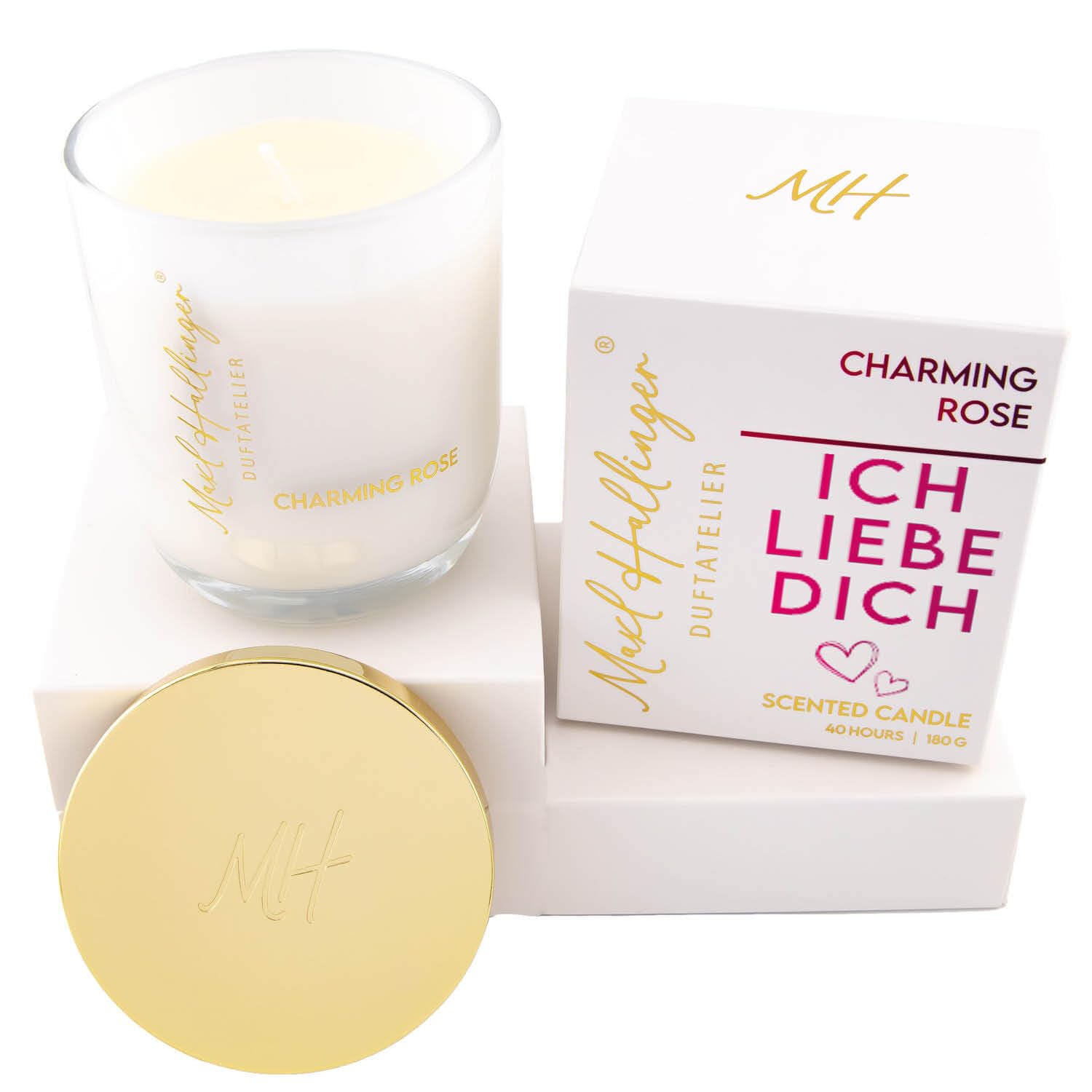 hallingers-spirituals-ich-liebe-dich-pink-duftkerze-rose-geschenkbox image 1