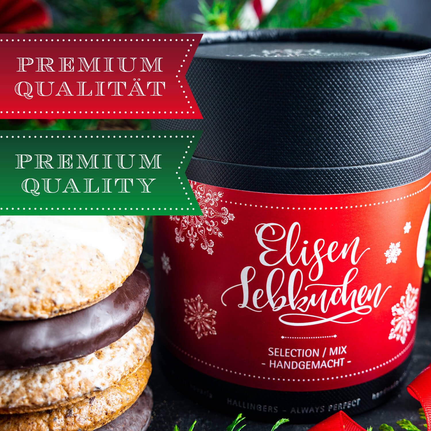 hallingers-elisen-lebkuchen-geschenkdose-selection-5-st-ck-400g image 4