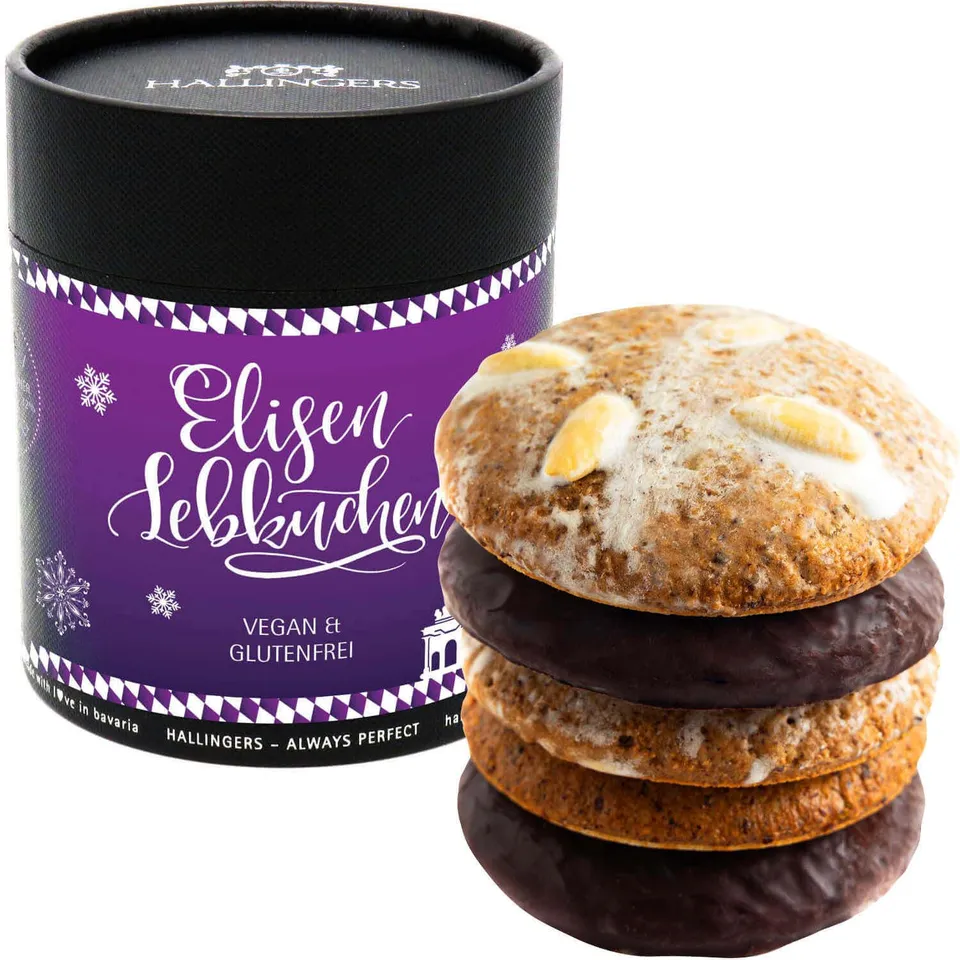 hallingers-gen-sse-elisen-lebkuchen-vegan-glutenfrei-5er-dose image 1