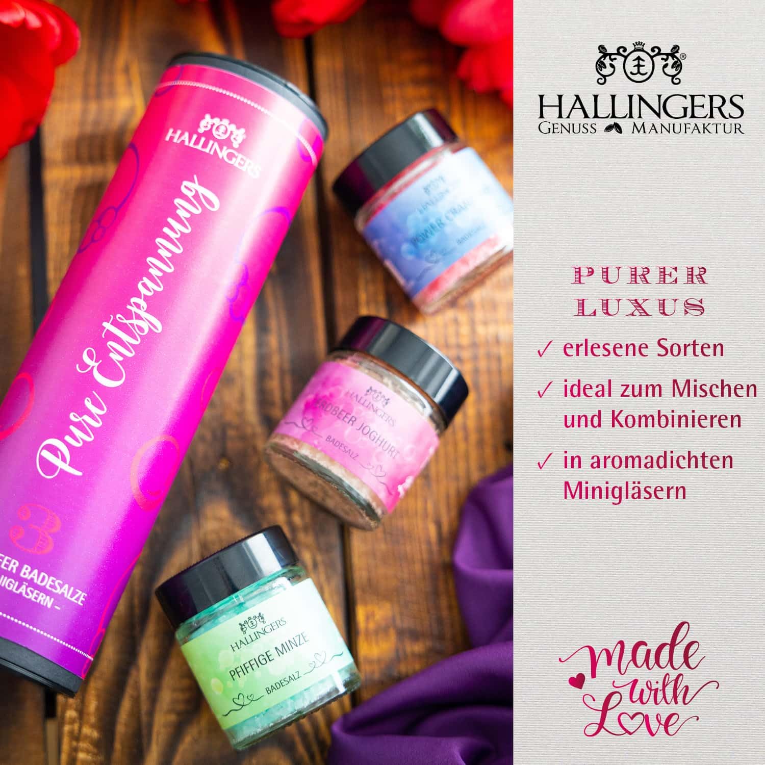 hallingers-wellness-pure-entspannung-badesalz-geschenkset-3er-geschenkdose image 3