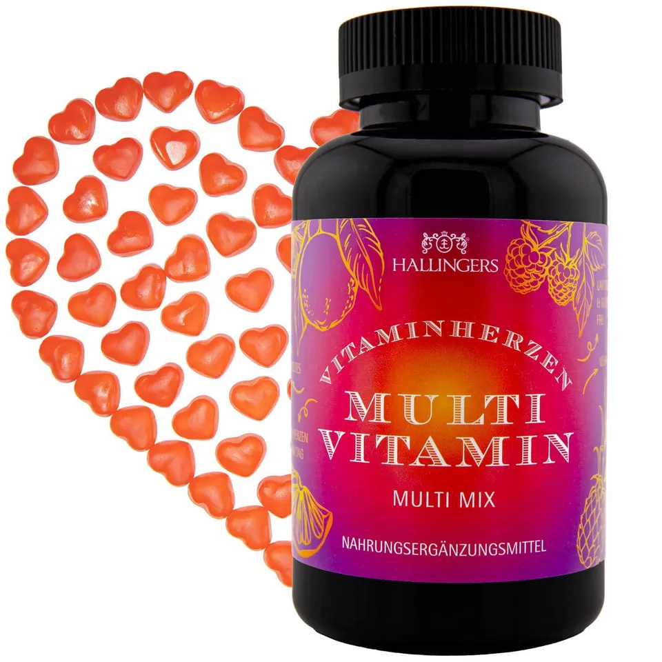 hallingers-wellness-multi-vitamin-gummies-120-vegan image 1