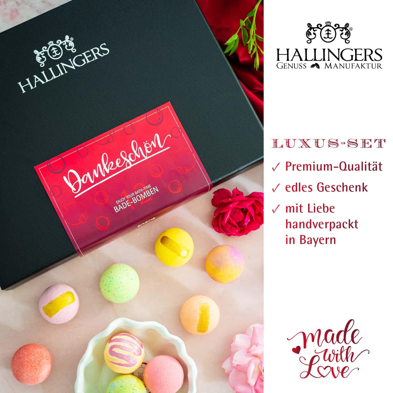 hallingers-wellness-dankesch-n-badebomben-set-12x image 2