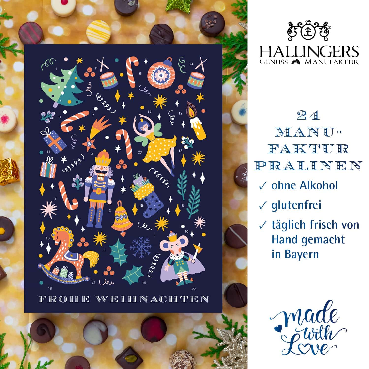 hallingers-adventskalender-nussknacker-ballett-pralinen-ohne-alkohol-300g image 2